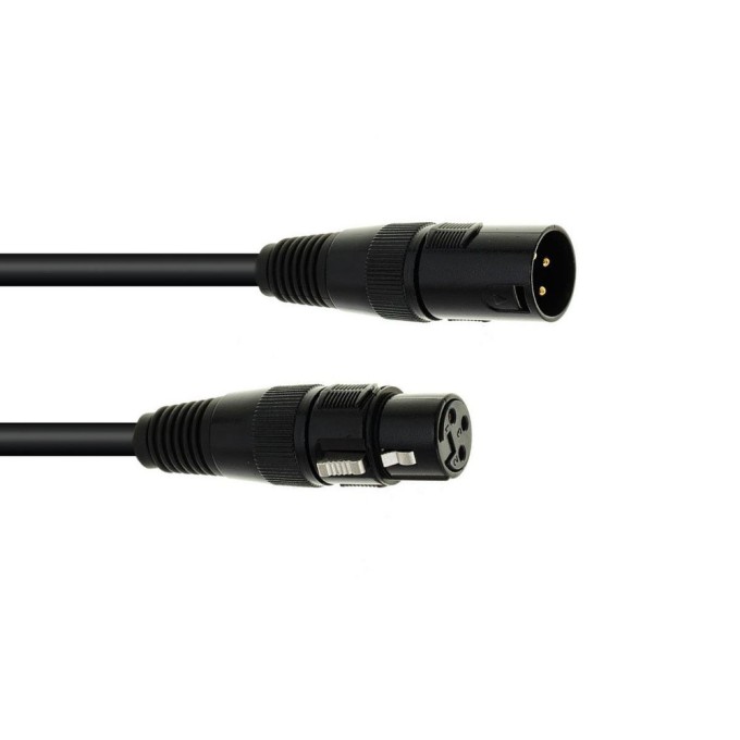 ΚΑΛΩΔΙΟ DMX 3PIN 3M ΜΑΥΡΟ