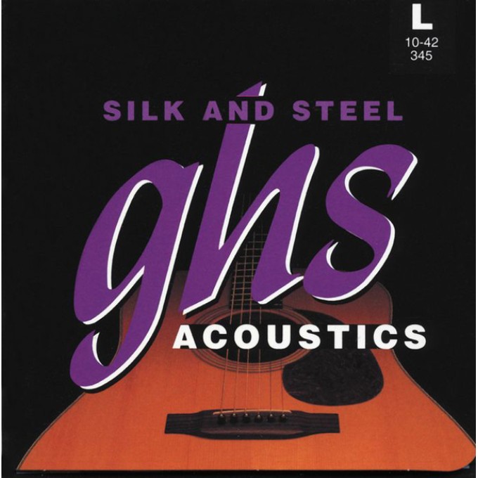 ΣΕΤ ΧΟΡΔΕΣ ΑΚΟΥΣΤΙΚΗΣ SILK AND STEEL ΣΕΤ ΧΟΡΔΕΣ ΑΚΟΥΣΤΙΚΗΣ SILK AND STEEL