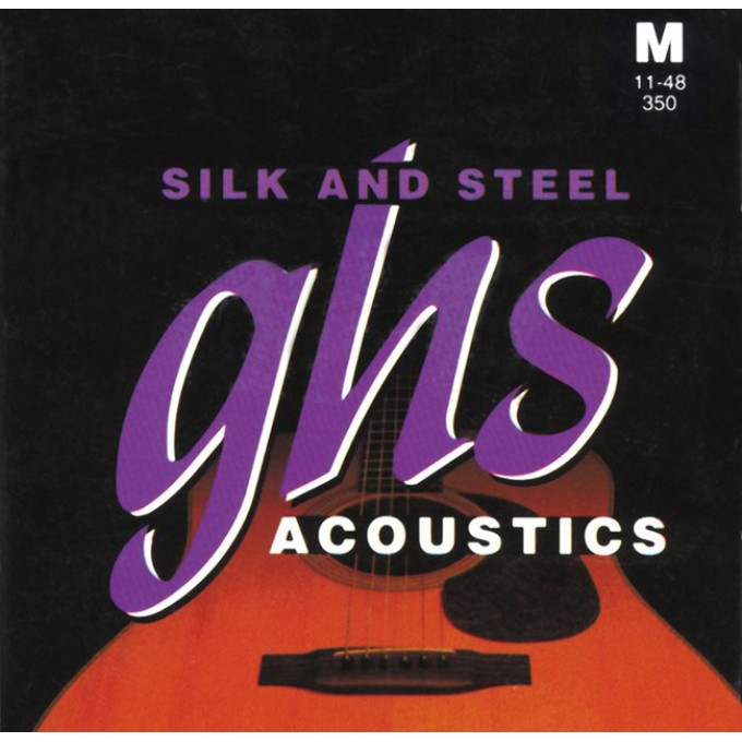 ΣΕΤ ΧΟΡΔΕΣ ΑΚΟΥΣΤΙΚΗΣ SILK AND STEEL MEDIUM ΣΕΤ ΧΟΡΔΕΣ ΑΚΟΥΣΤΙΚΗΣ SILK AND STEEL MEDIUM