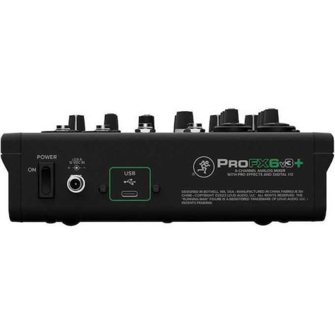 Mackie ProFX6v3 plus Αναλογική Κονσόλα Ήχου