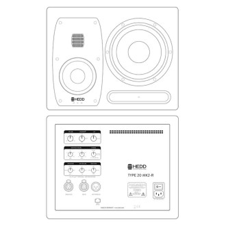 HEDD TYPE 20 MK2 (ΖΕΥΓΟΣ) - Black HEDD TYPE 20 MK2 (ΖΕΥΓΟΣ) - Black