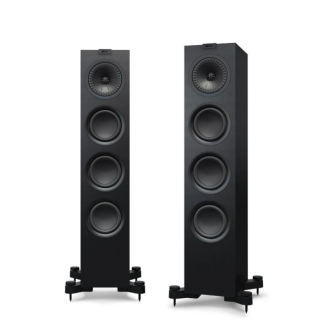 Kef Q550 Επιδαπέδια Ηχεία 5,25” 2.5 Δρόμων Black (Ζεύγος)