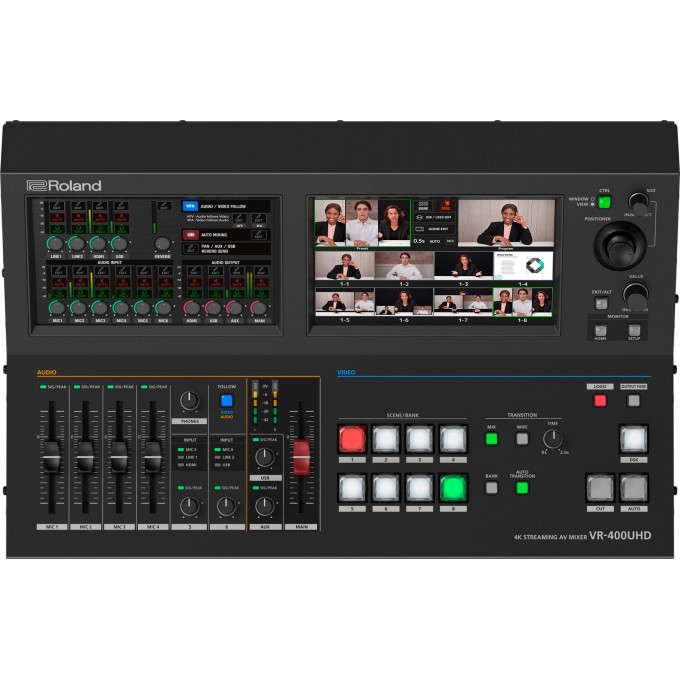 Roland Pro A/V - VR-400UHD - 4K Streaming AV Mixer